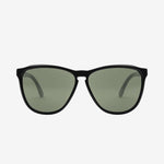 Electric Men's and Women's Sunglasses - Encelia - Gloss Black / Grey Polarized - Oversized Cat Eye Sunglasses