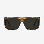 Blacktop Sunglasses Lafayette Green with grey polarized lenses unisex men's and women's flat top sunglass